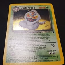 Dark arbok holo