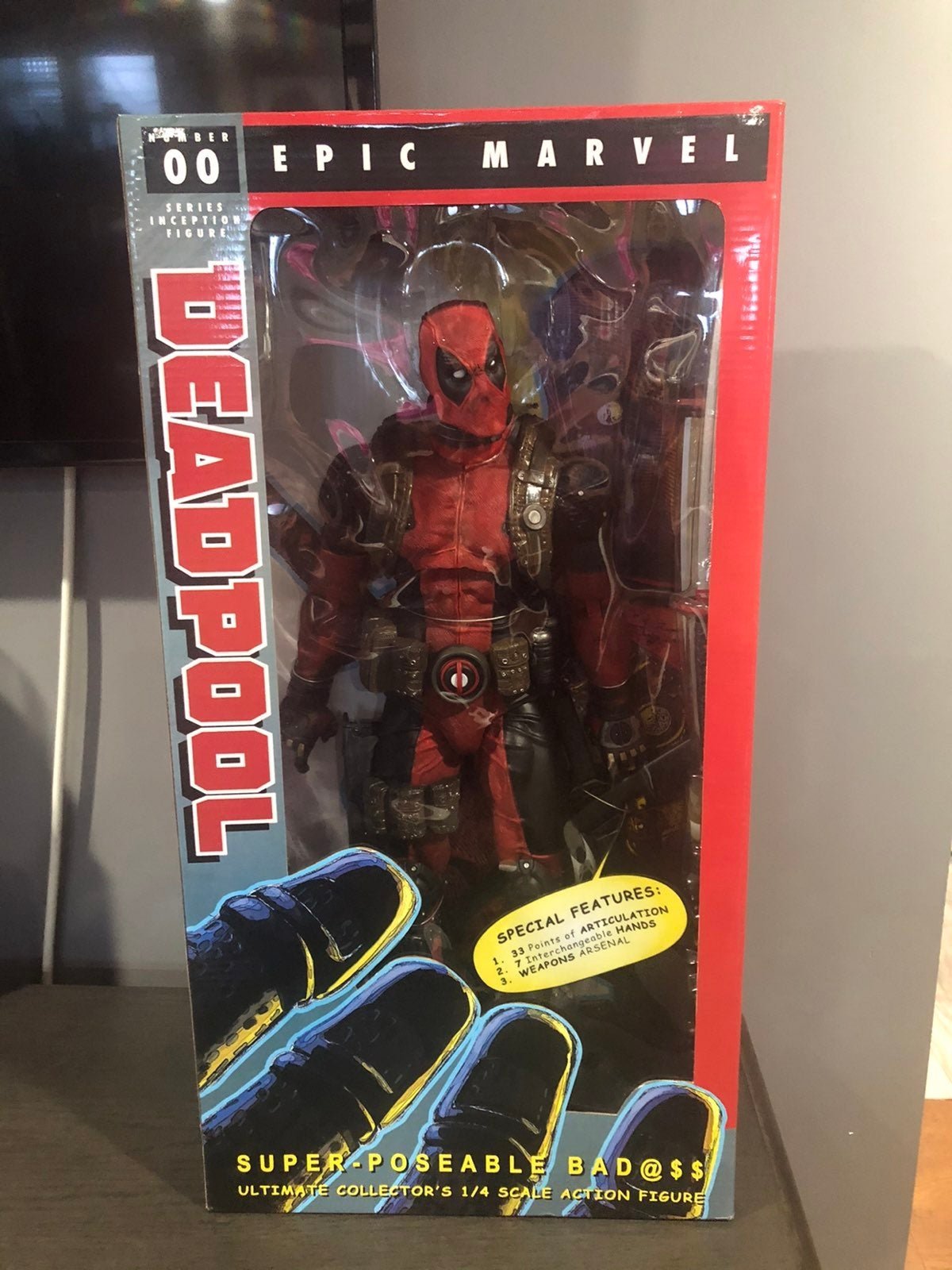 NECA 1/4 Scale Deadpool 18 Action Figure