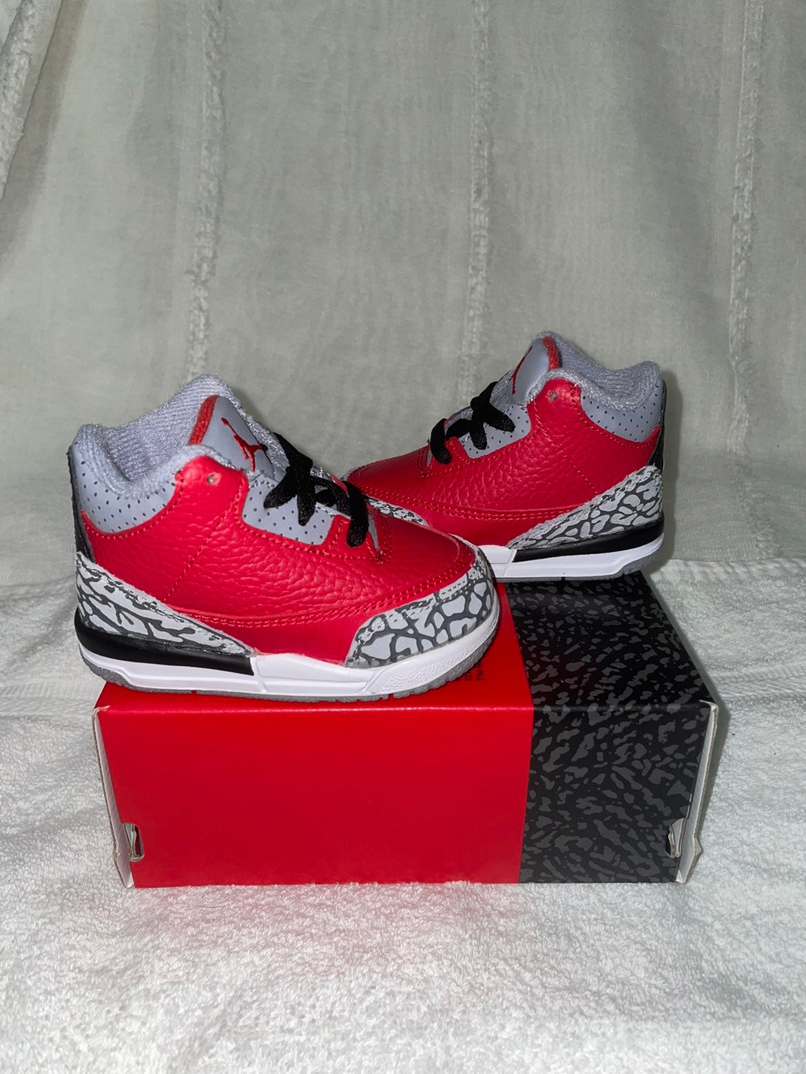 Jordan 3 fire red td 4c