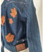 70s Vintage Ralph Lauren Western Wear Denim Jacket Women M Embroidered