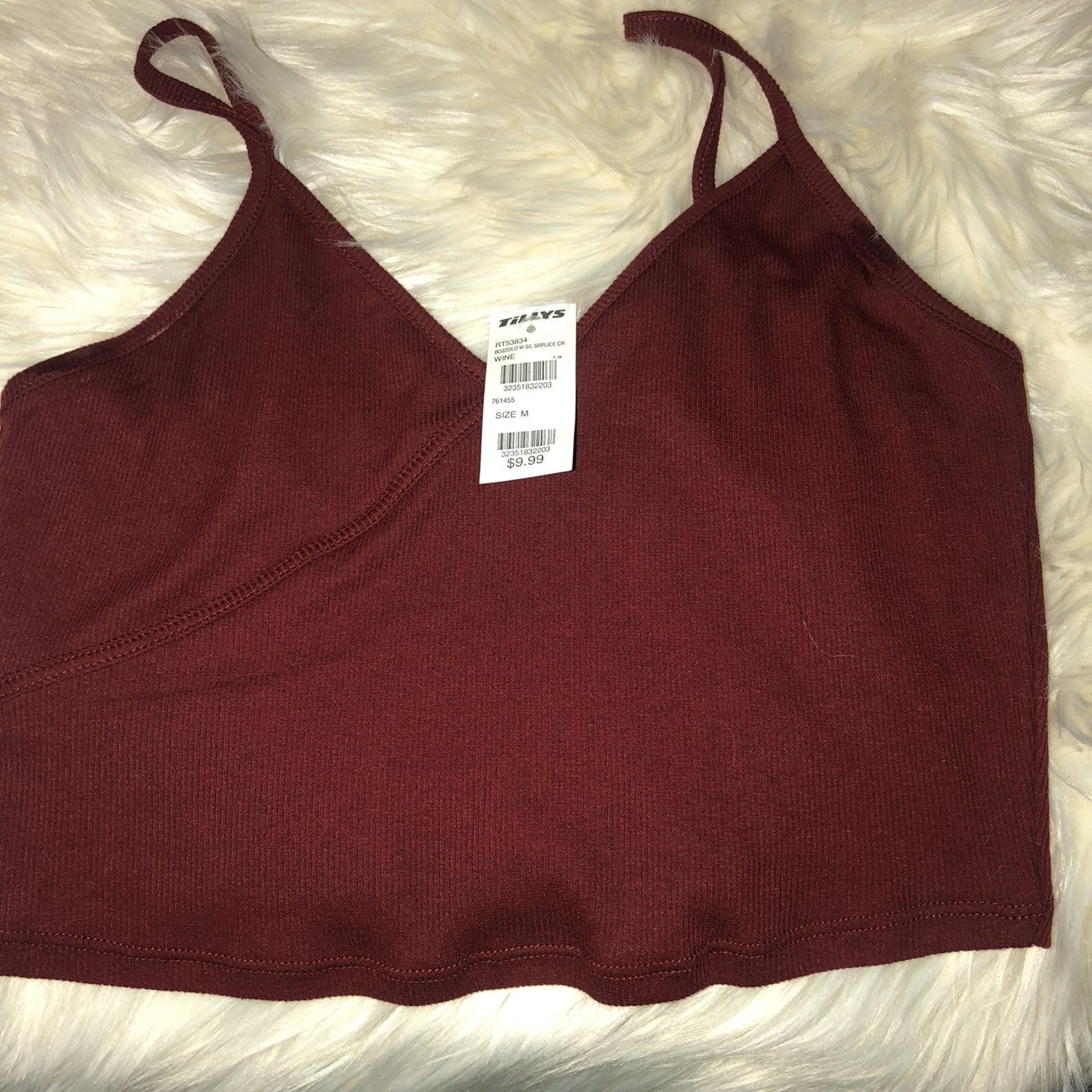Tank Top Burgundy