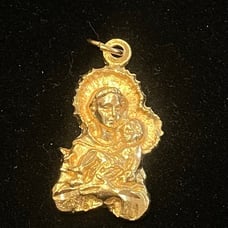 Mary and baby Jesus Pendant