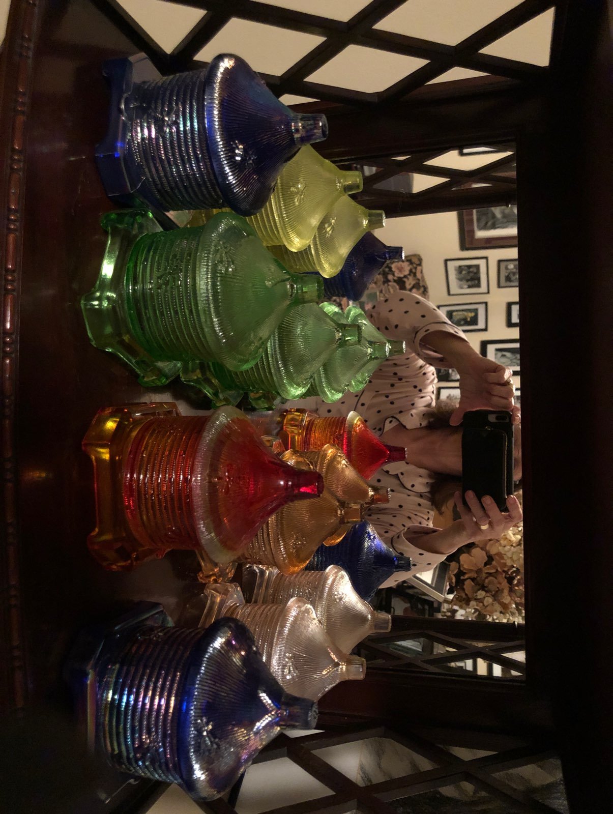 Vintage Imperial set of Honey Bee Jars,