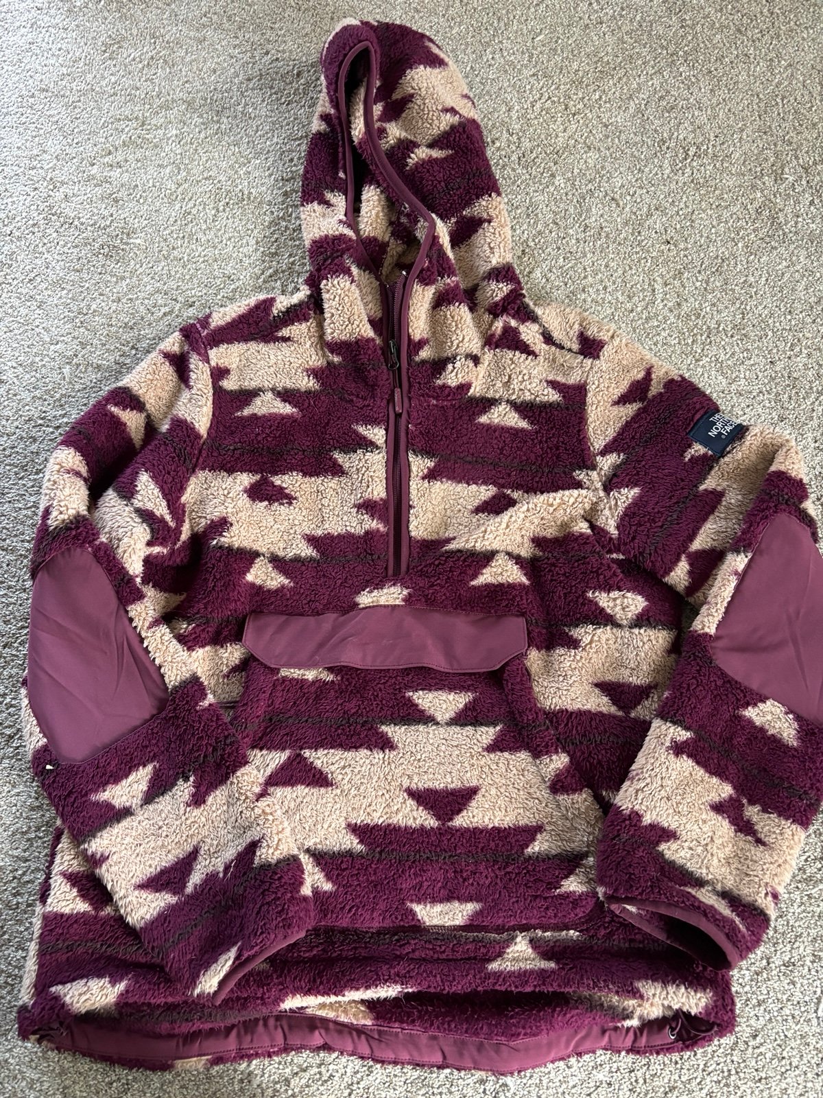 Women's The North Face Campshire Coat Top Fleece Pullover Hoodie Jacket