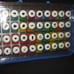 CUTTING EDGE Set of 40 Paper Punch Shapes in Zip Case w/ Viewing Window