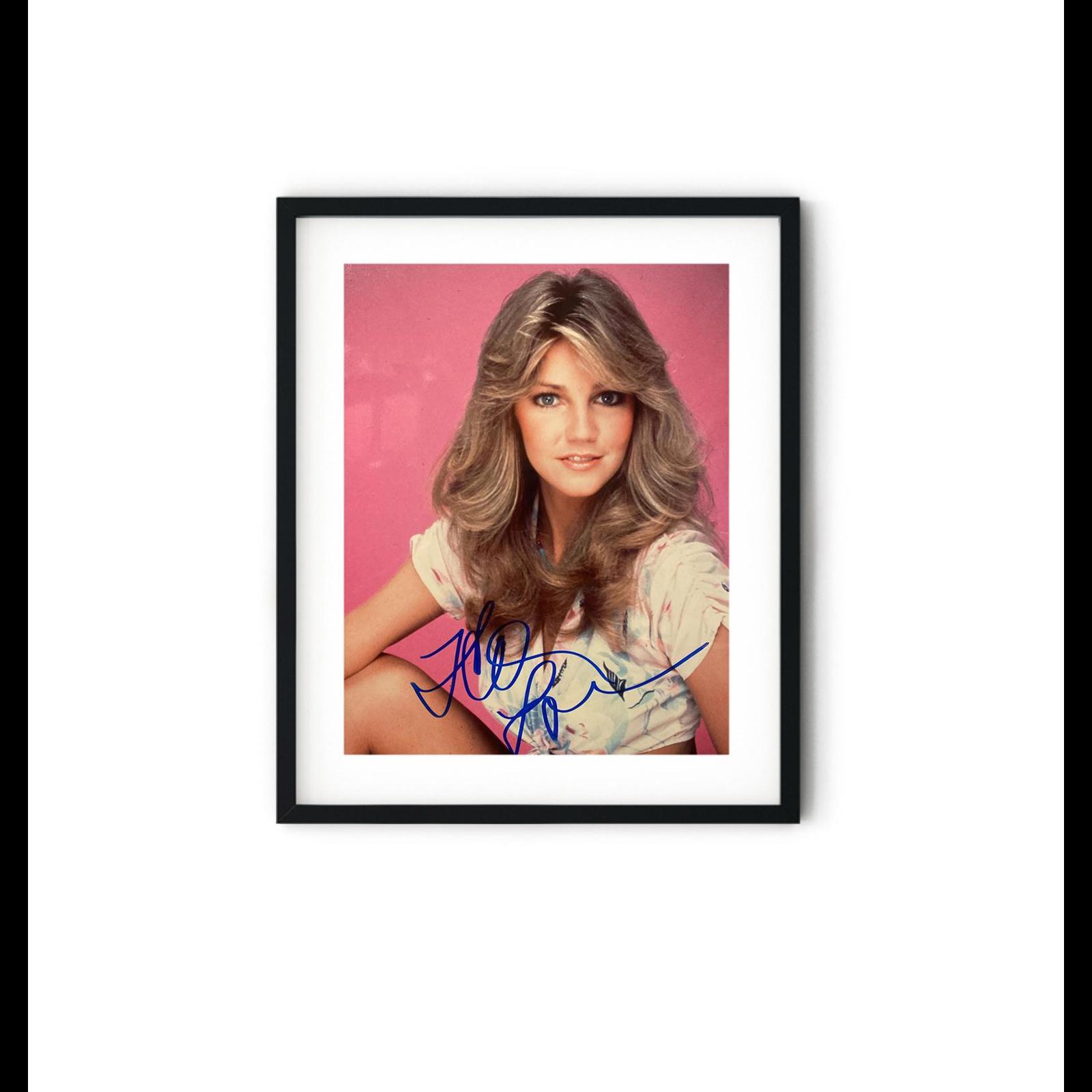 Signed Heather Locklear Photo - Celebrity Memorabilia