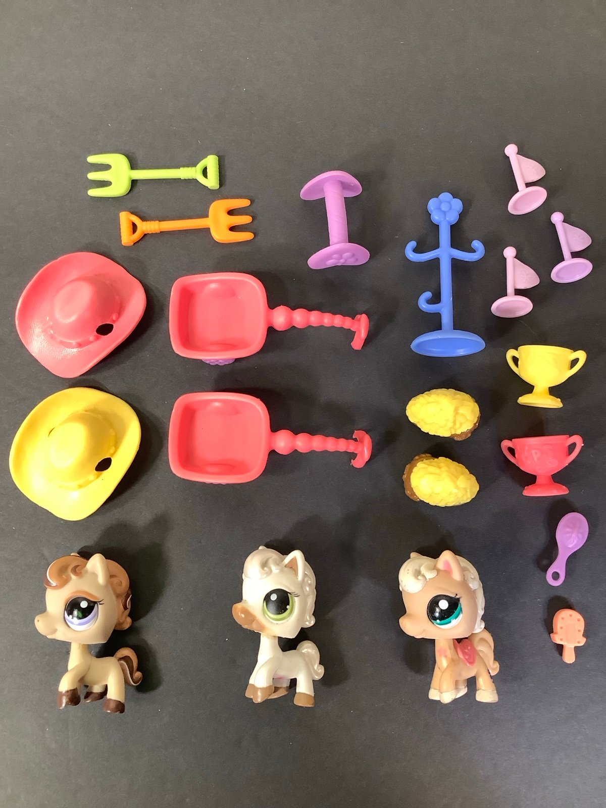 Littlest Pet Shop Horse #1142, #338 and #1992