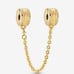 NEW Pandora Safety Chain Clip Bracelet Charm