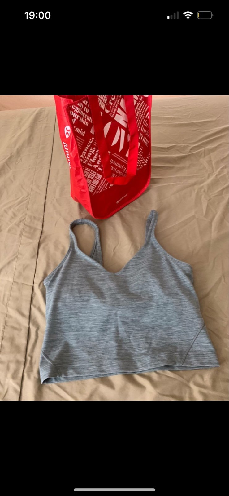 Lululemon green sage Align Tank Top