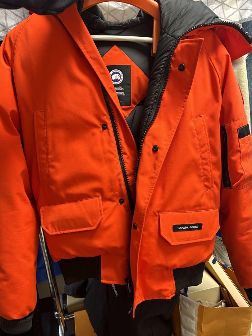 Canada Goose down jacket orange