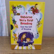 Usborne Very First Reading Box Set Complete 15 Hardcover Books & Parent Guide