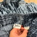 Blue Grey Velvet Indira Maxi Skirt