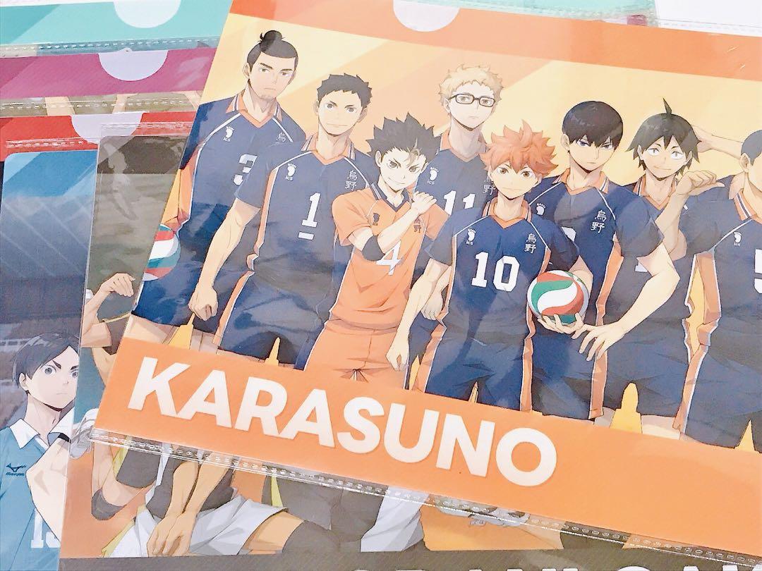 【6 Types】 Haikyuu FLY HIGH High Flag Winning Prize Clear File