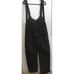 EDCO Snow Bib Overalls Snowmobile SZ M Black Zip Up Adjustable Made Canada