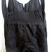 EDCO Snow Bib Overalls Snowmobile SZ M Black Zip Up Adjustable Made Canada
