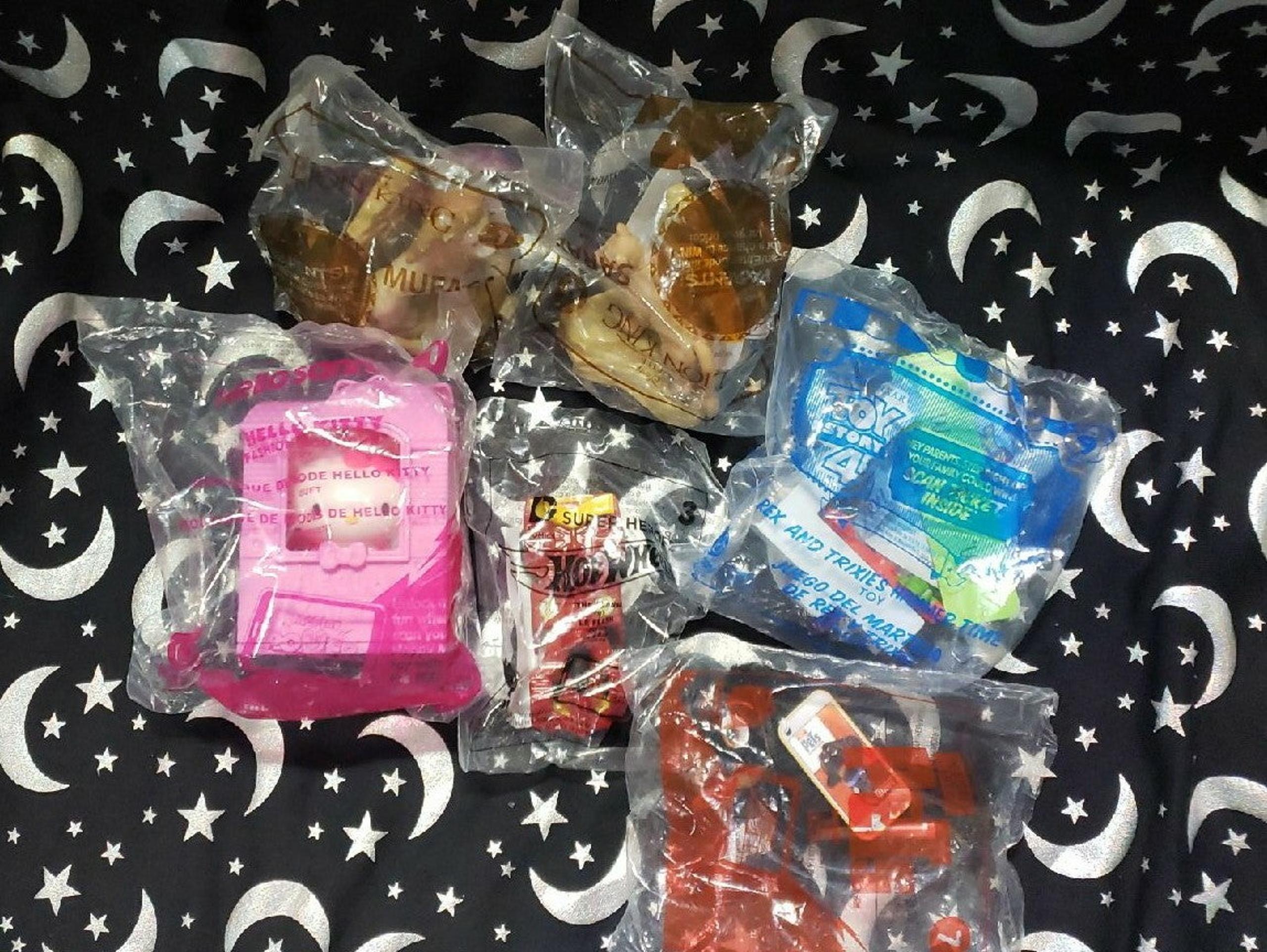 Lot of 6 McDonald's Happy Meal Toys
