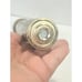 Vintage Antique Kaleidoscope Metal Brass Clear Glass Ball - READ DESCRIPTION WOW