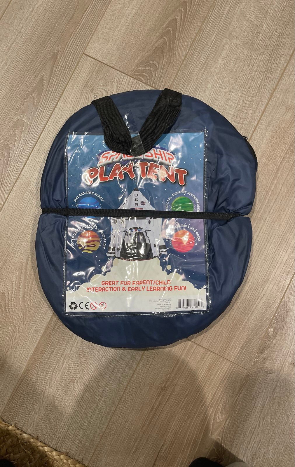 Space Ship Play Tent for boys