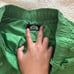 Green og web sp5der shorts double layered