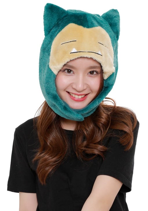 Pokemon snorlax kigurumi hat one size fits all by clever idiots