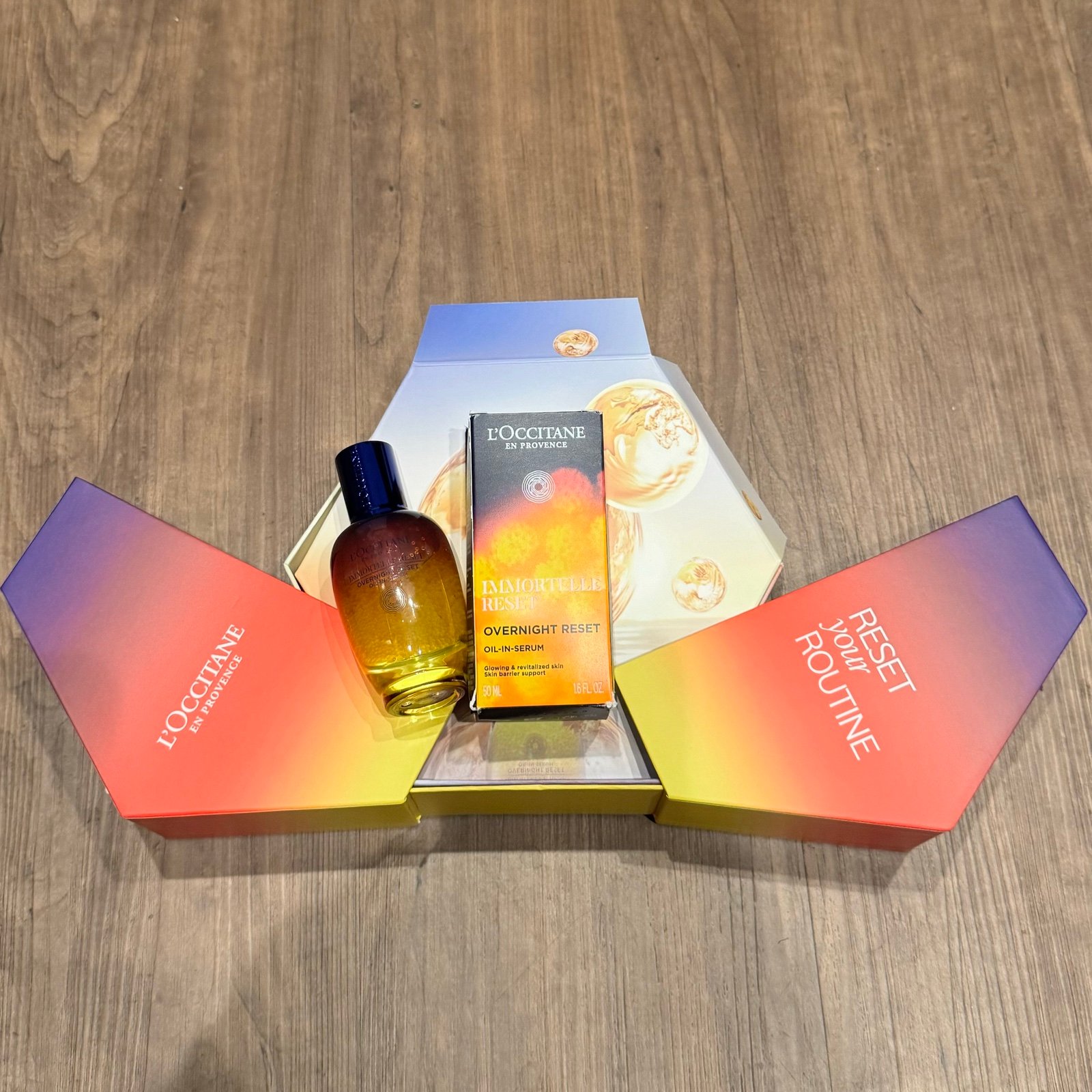 loccitane overnight reset oil in serum