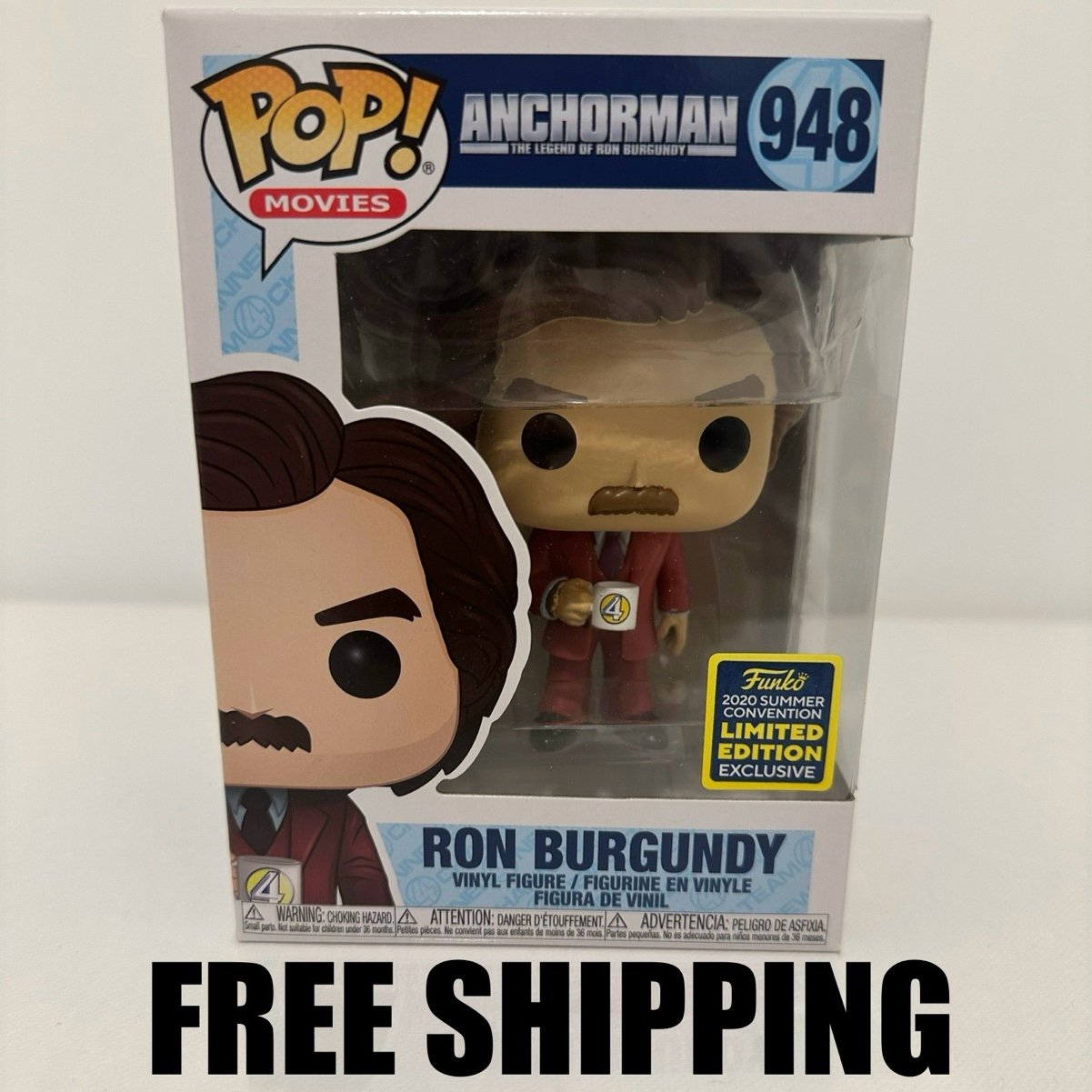 Ron Burgundy - 2020 SCLE - Funko Pop