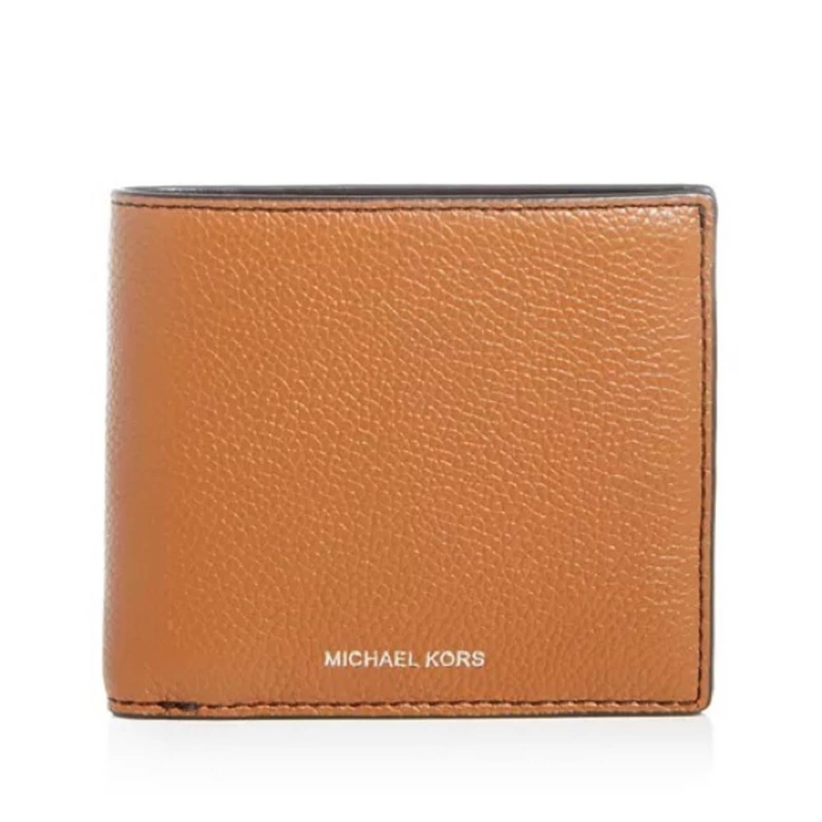 Michael Kors Mason Pebbled Leather Bi-Fold Wallet NWOT