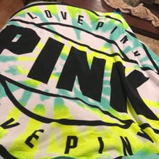 PINK beach towel