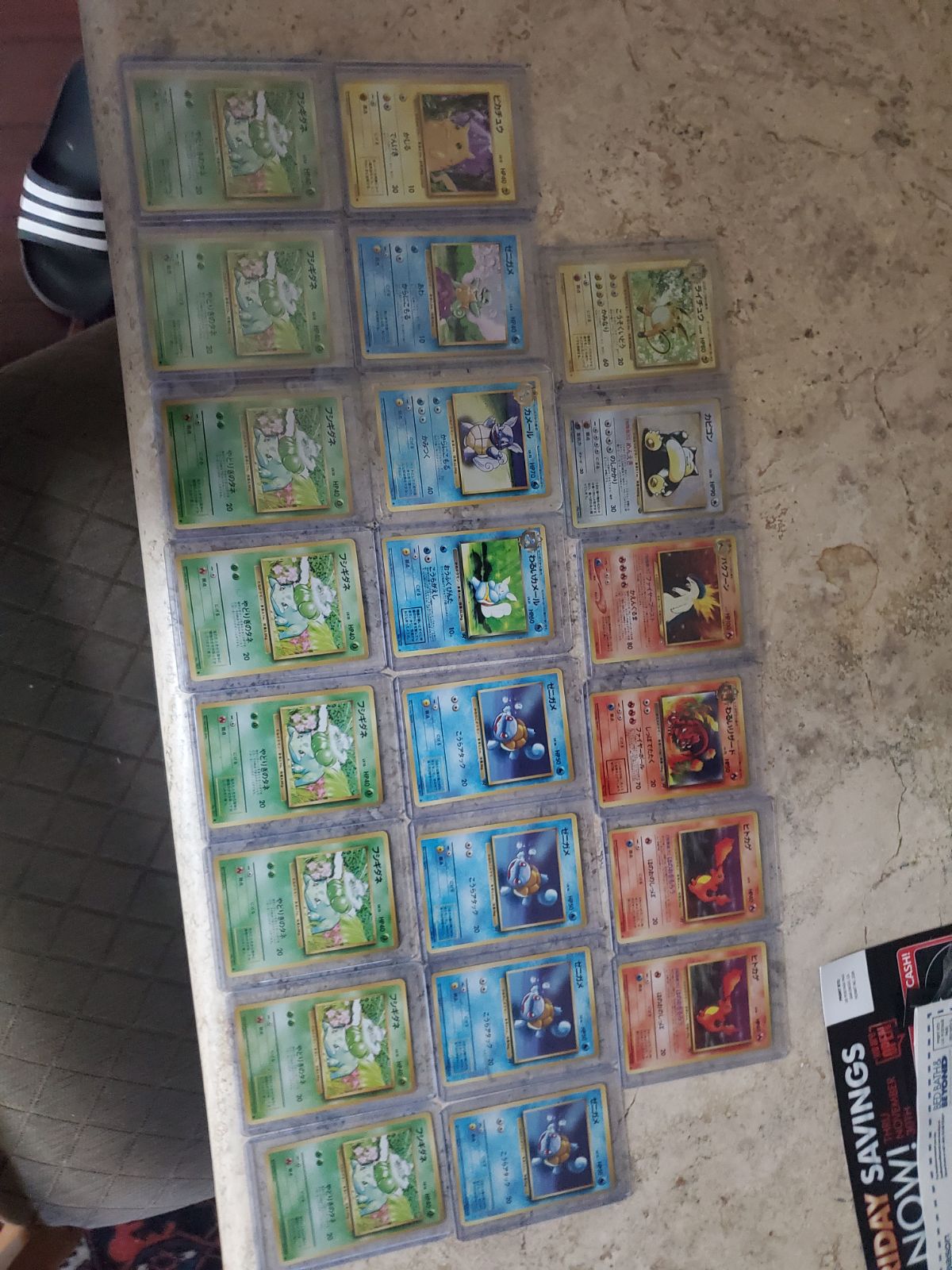 japanese Pokemon card lot