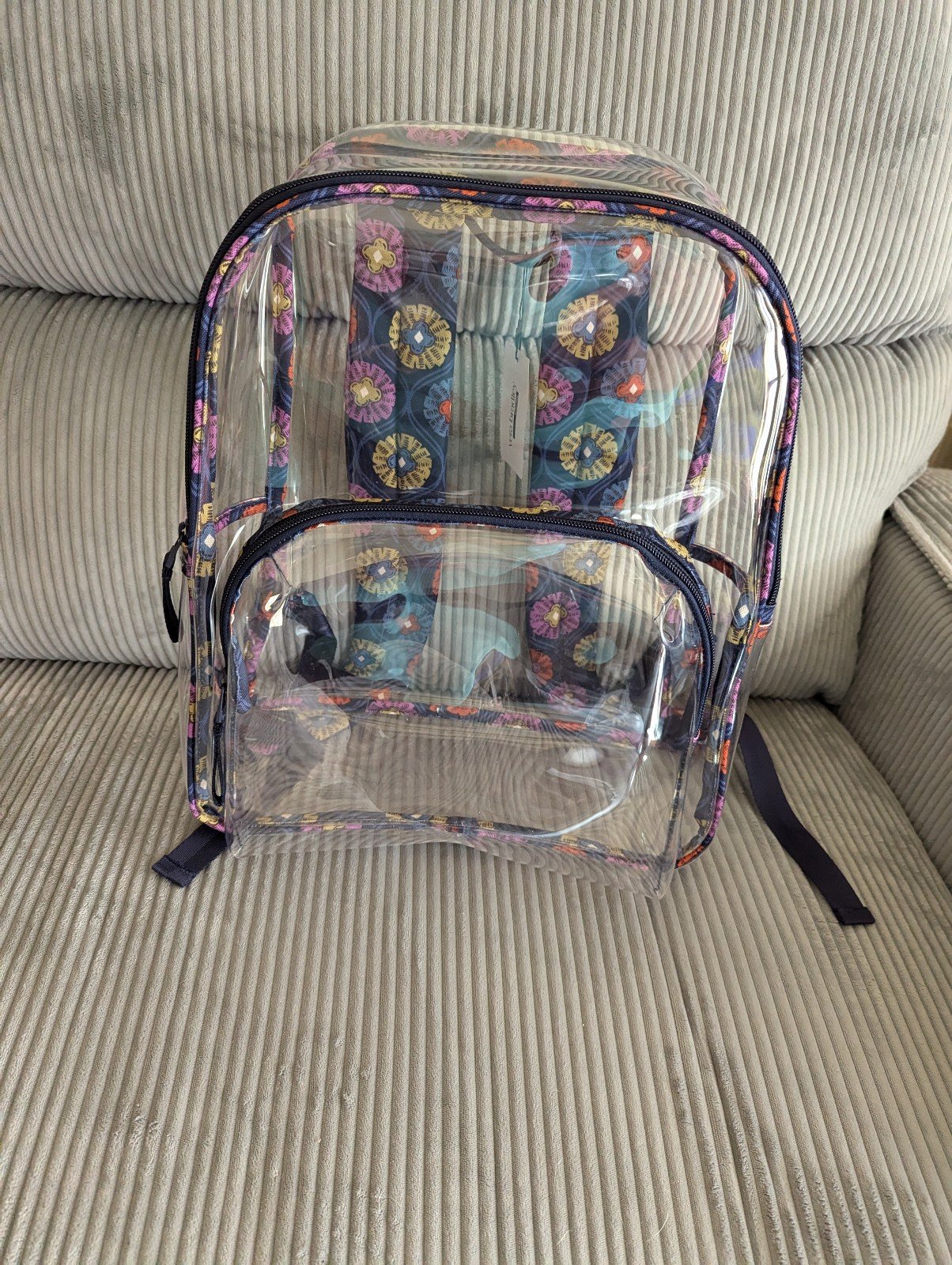 Vera Bradley Clear Backpack