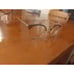 Rare GIORGIO ARMANI Gold Rim Round eyeglasses frames 140 49 29 Italy Black