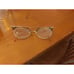 Rare GIORGIO ARMANI Gold Rim Round eyeglasses frames 140 49 29 Italy Black