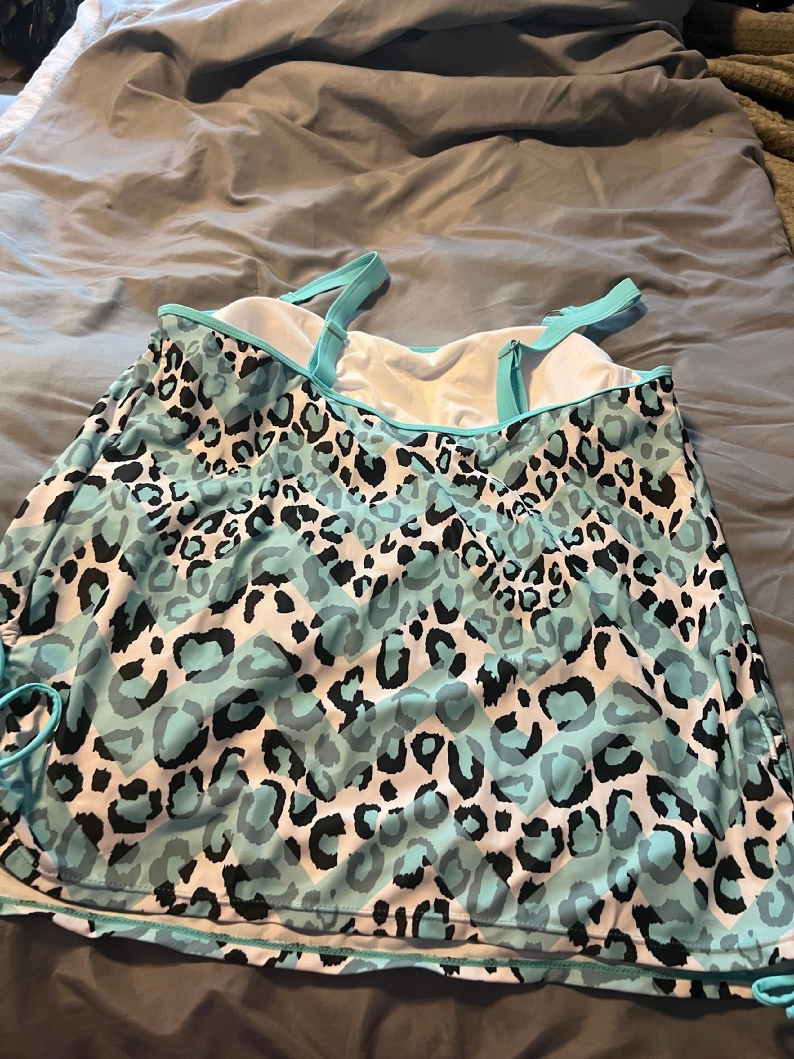 Two piece bathing suite
