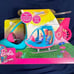 Barbie Travel Pink and Blue Helicopter with Spinning Rotors