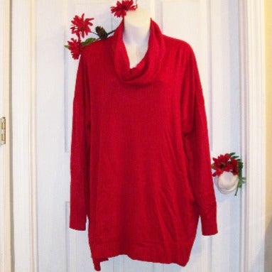 New Directions 3X Cowl Sweater Top NWT