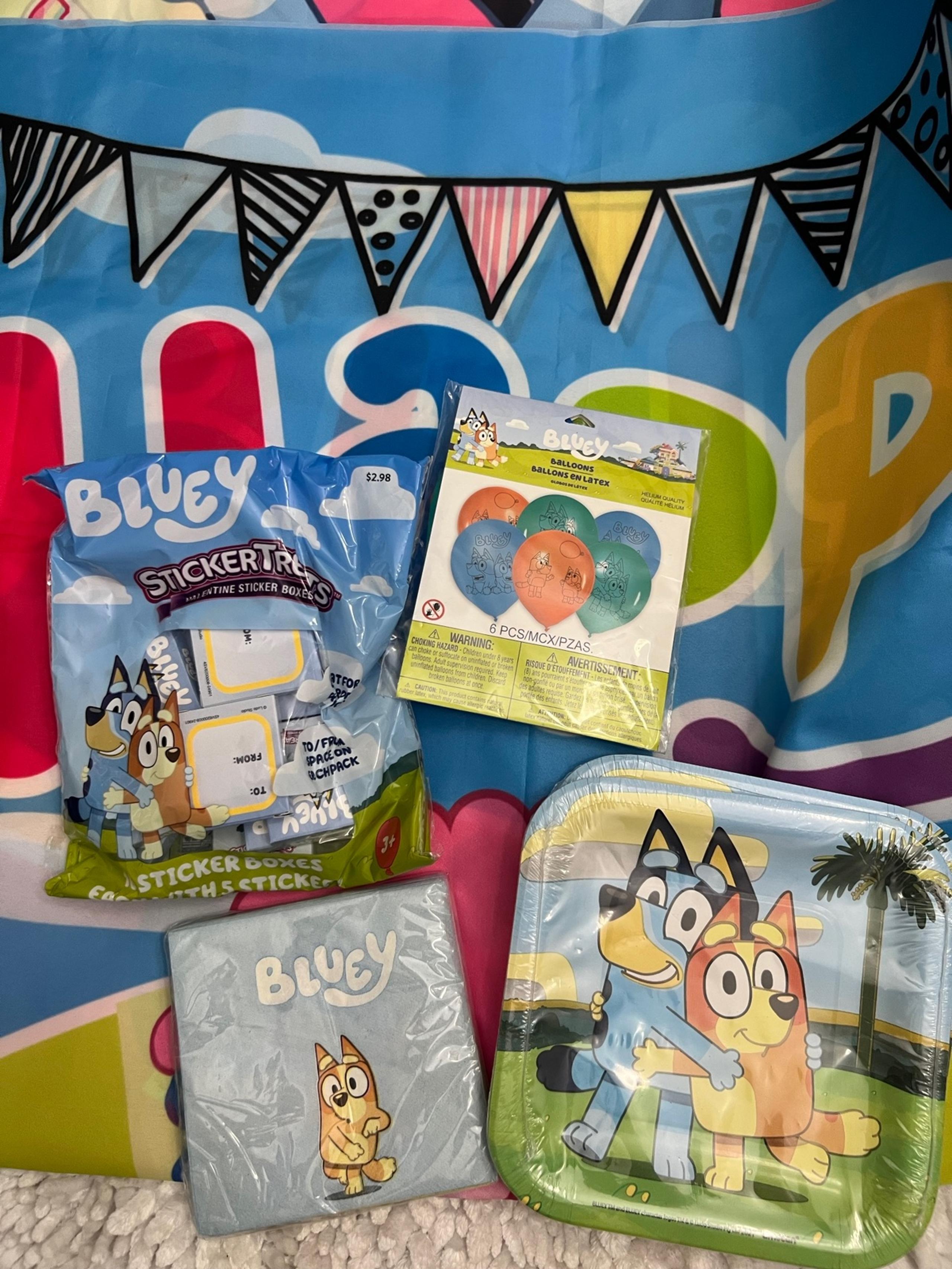 Bluey Birthday Decorations