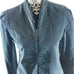 Patty Woodard Vintage Velvet Blazer and Skirt Suit Set