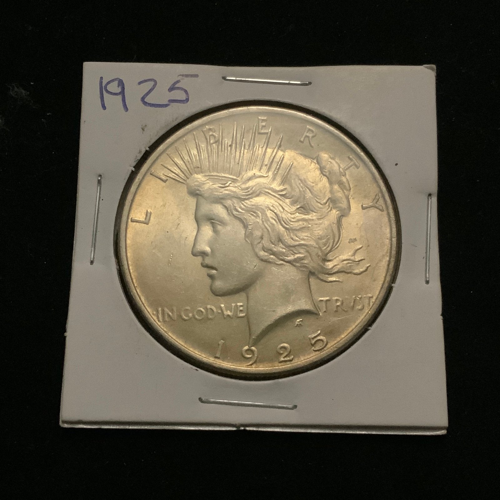1925 silver Peace Dollar