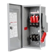 NEW! Siemens HF361N 30-Amp 3 Pole 600-volt 4 Wire Fused Heavy Duty Safety Switch