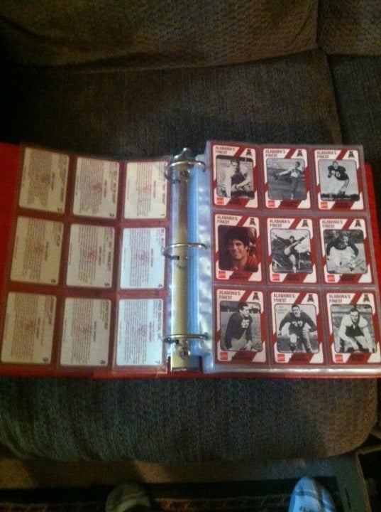 1989 Alabama Coke 580 Complete Set Plus bonus C set appropriately 600 cards