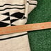 Expressions Sweater Mens Extra Large Cream Black Geometric Pullover Vintage Y2K