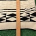 Expressions Sweater Mens Extra Large Cream Black Geometric Pullover Vintage Y2K