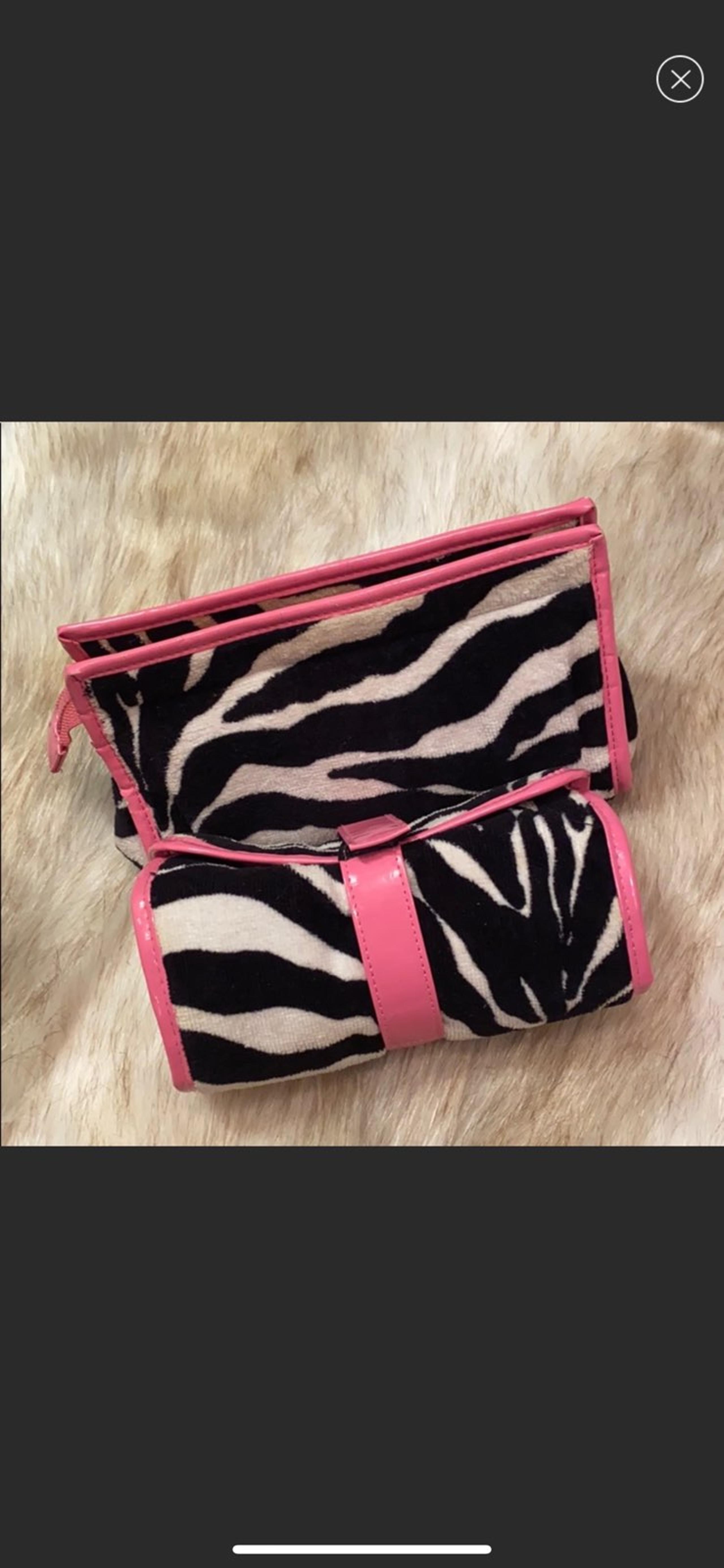 Stephanie Johnson carrying case, Zebra