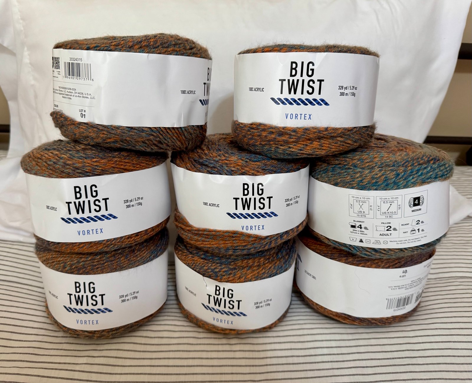 Big twist vortex bundle