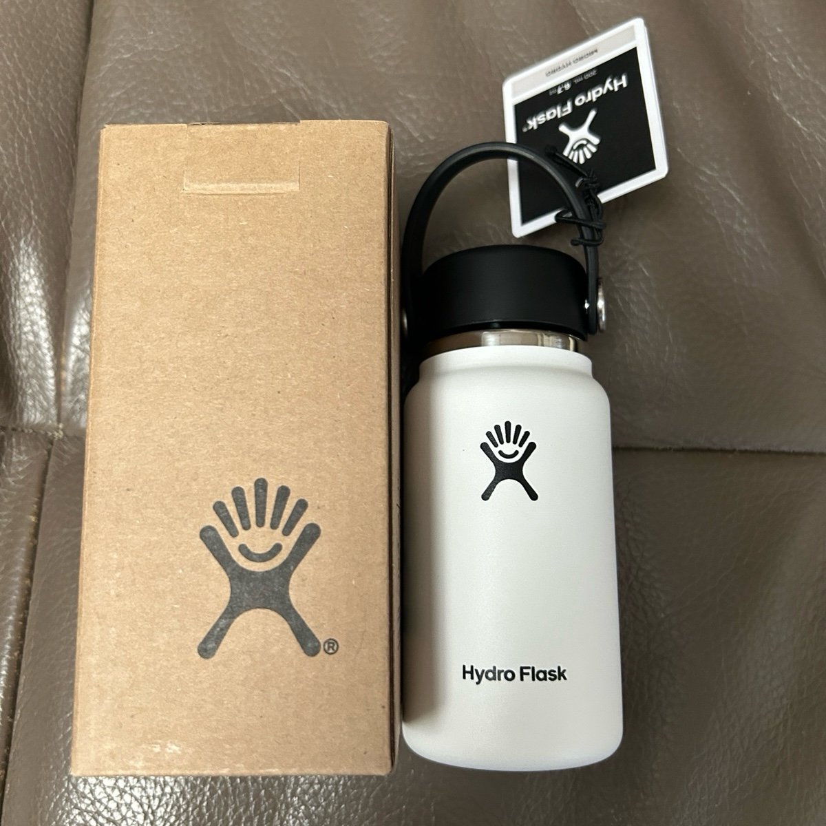 Micro Hydro Flask- White
