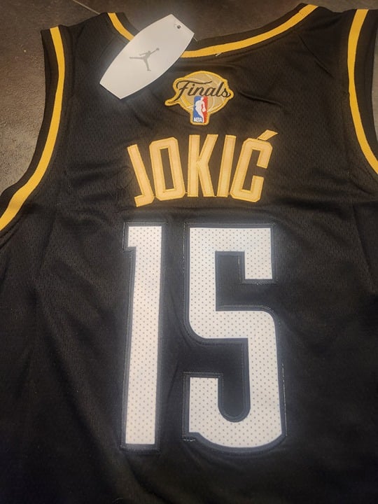 Nikola Jokic Denver Nuggets Black Mile High Finals Jersey #15 2XL