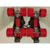 Pacer ATA600 Quad Speed Rollerskates P266B, Used once. Scuff on left skate.Sz 4