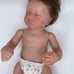 Reborn Realistic Newborn Infant Baby Boy Full Vinyl Body Full Brown Hair 16”