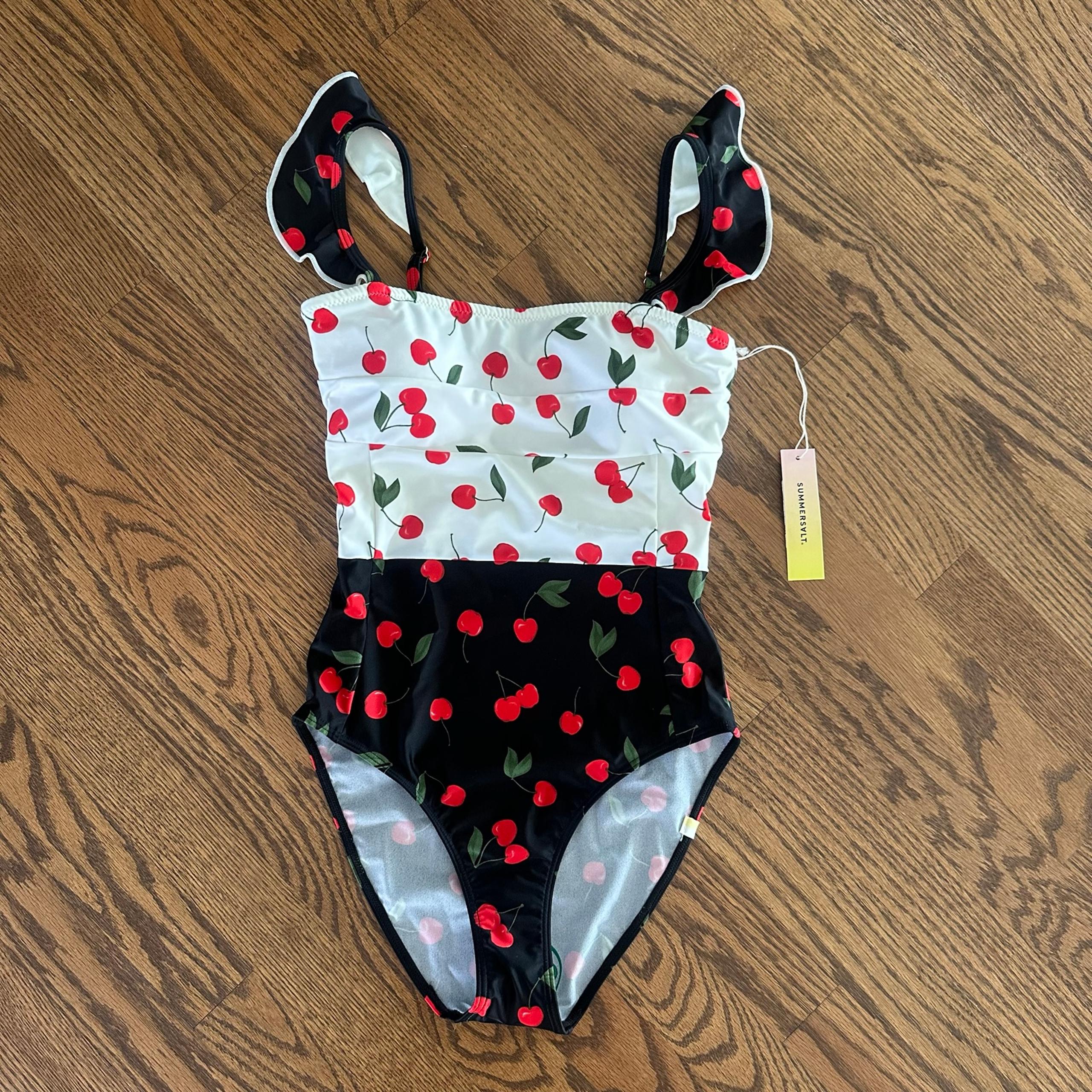 NWT Size 2 Summersalt Ruffle One-Piece Swimsuit
