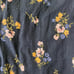 REFORMATION Straight Leg High Waisted Floral Pant Size 0 Black Orange Blue